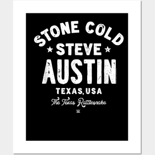 Stone Cold Steve Austin Vintage Fight Type Posters and Art